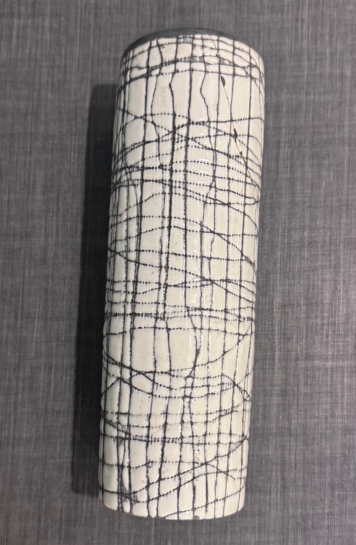 Dieter Roth. White Ceramic Vase, 1960