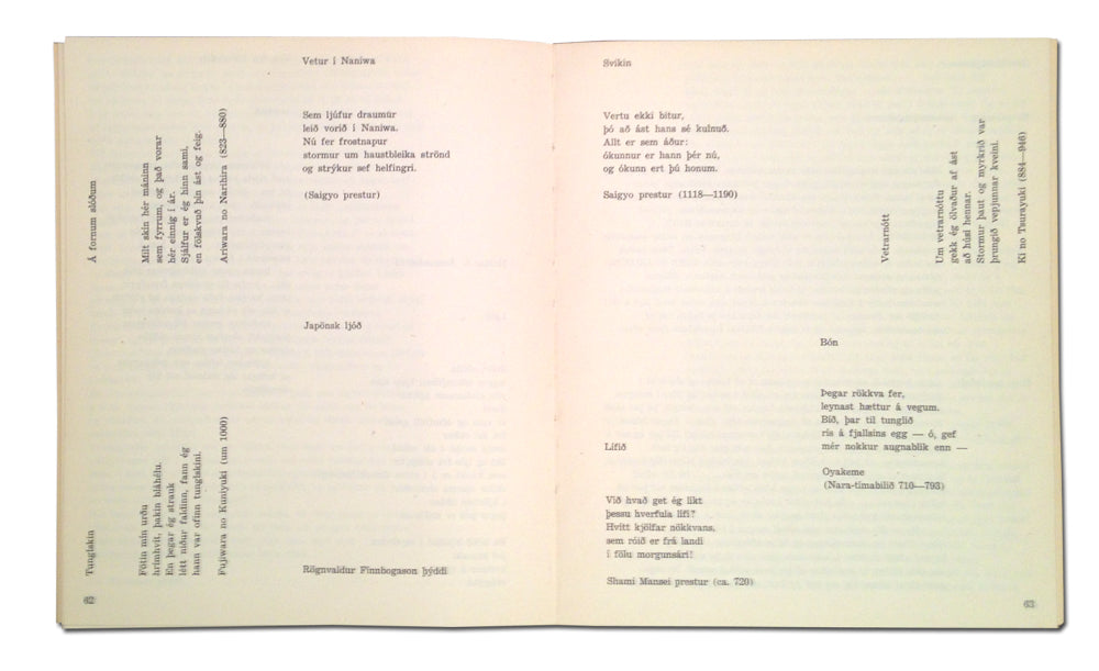 Dieter Roth. Birtingur, 1957-58