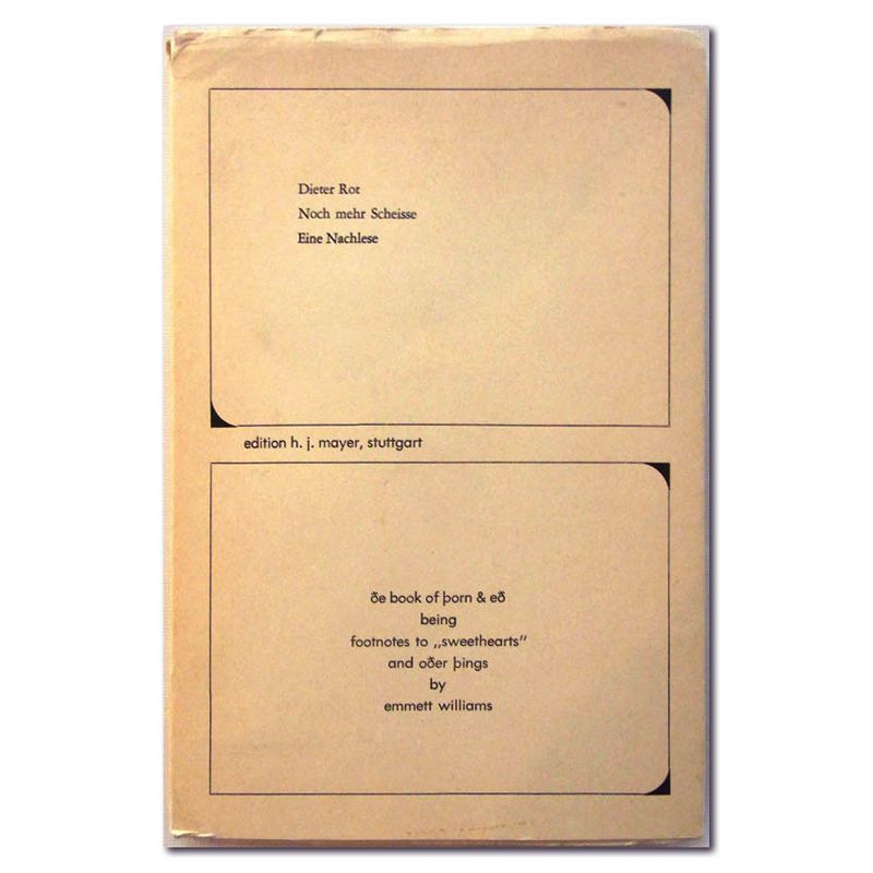 '-Roth-and-Emmett-Williams-Noch-mehr-Scheisse-1968