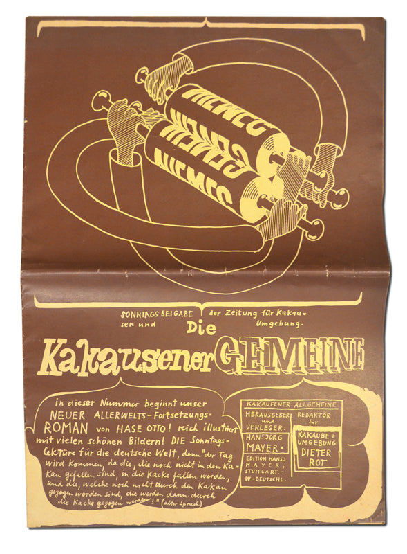 Dieter-Roth-Die-Kakausener-Gemeine-1968