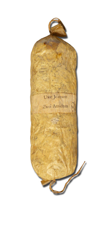 Dieter-Roth-Literaturwurst-Uwe-Johnson-Zwei-Ansichten-1967