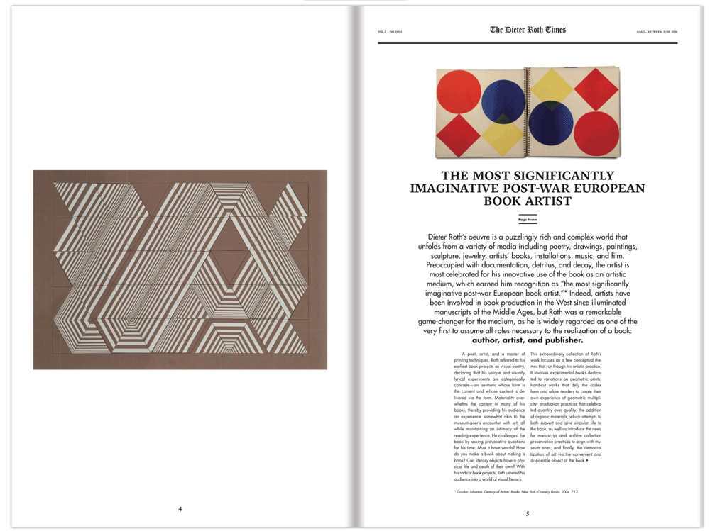 Dieter Roth -From Geometry to Decay - 2016 - dieterroth.com
